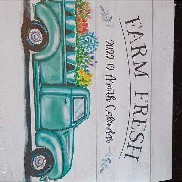 farmhouse Calendars 2022 12-Month set of 5. - Picture 6 of 7
